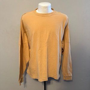UO Men's (Unisex) Oversized Fit Coupe Standard Long Sleeve Crewneck Size Medium